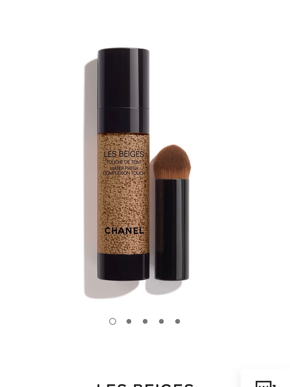 CHANEL Les Beiges Water-Fresh Complexion Touch - Beige with Black Cap